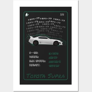 Toyota Supra Posters and Art